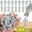 7mm, variant on 300/10PCS Aluminum Alloy Expansion Rivets Hammer Drive Expansion Nails Head Piercing Rivet Knock Type Tapping Screws Fasteners