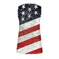 thumbnail image 5 of breaise Independence Day Tank Tops for Women Plus Size Patriotic Red White and Blue Print Tshirts Loose Fit Sleeveless T-shirts Camisole Comfy V Neck Tanks Going Out Tops for Women, 5 of 5