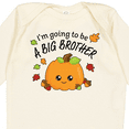 thumbnail image 4 of Inktastic I'm Going to Be a Big Brother- Cute Halloween Pumpkin Boys Long Sleeve Baby Bodysuit, 4 of 5