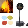 thumbnail image 3 of Lámpara de Proyeción de la Puesta de Sol, Fuente de Alimentación USB de Alto Brillo Chip LED Sunset Proyector 360 Grados ABS de Manguera Ajustable Con 5 Colores Para Mujeres, 3 of 7
