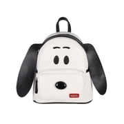 Peanuts Classic Comic Character Face Snoopy Zippered Mini Small Backpack Bag 10