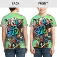 thumbnail image 3 of Suicide Harley Quinn Squad Youth Unisex T-Shirt Crewneck Short Sleeve Double-Sided Print Tee Shirts Top For Boys Girls Kid Teen X-Small, 3 of 6