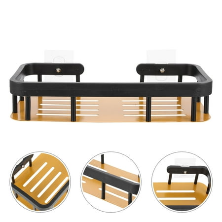 HONMEET Shower Organizer Hanging Wall Shelf Carbon Steel Bathroom Storage Basket HONMEET Shower Organizer Hanging Wall Shelf Carbon Steel Bathroom Storage Basket