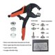thumbnail image 2 of Snap Fastener Kit Adjustable Pliers For Snap Buttons,snap Fastener Tool Kit With Snap Buttons Set For Boat Cover, Replacing Metal Snaps, Canvas, Sewin, 2 of 5