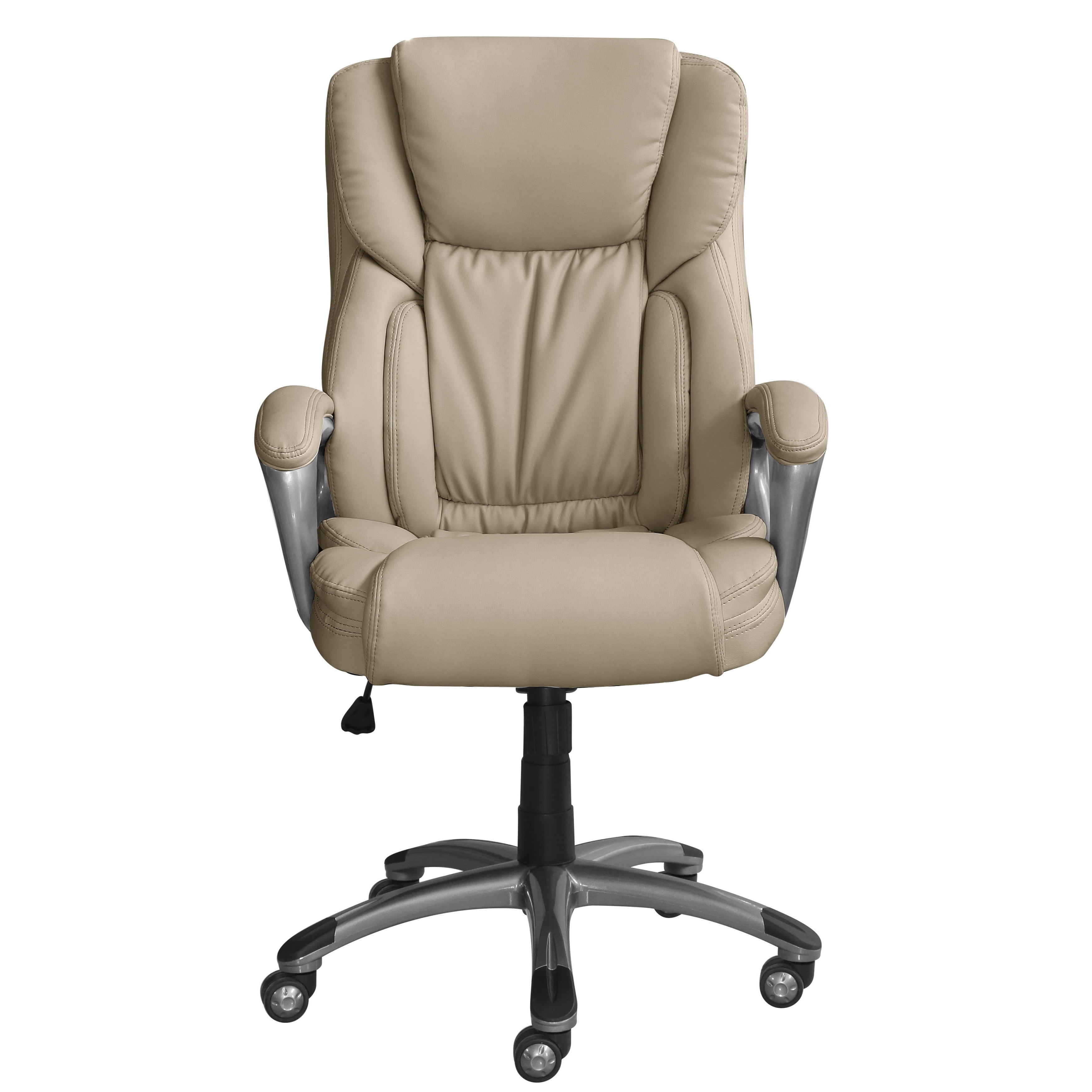 Serta Works Bonded Leather Executive Office Chair ...