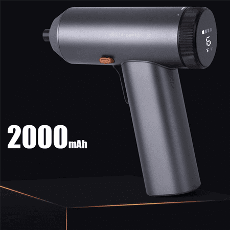 

Electric Screwdriver Rechargeable Cordless Screwdriver Powerful Electric Screwdriver 3.6V 2000Mah with Steel Bit