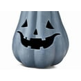 thumbnail image 6 of Orange Resin Pumpkin Decoration Large Jack O' Decoration Reusable Carved Plastic Pumpkin Decoration for Thanksgiving Halloween Fall Indoor Outdoor Decor Party Centerpiece, 6 of 7
