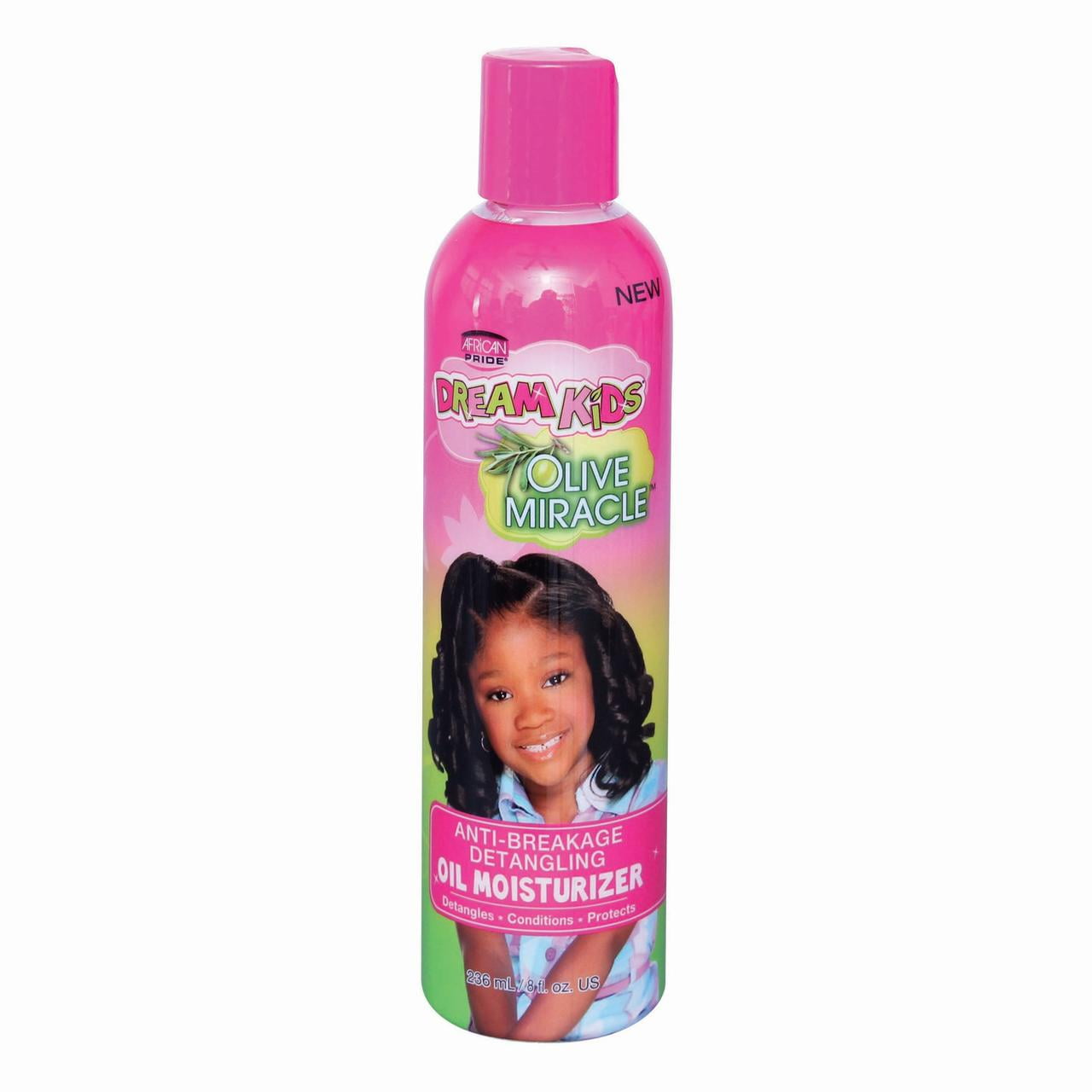 African Pride Dream Kids Olive Miracle Detangler,Oil Mositurizer, 8 oz
