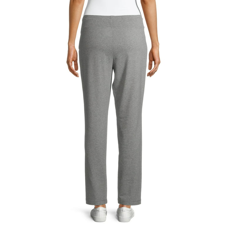 Buy Athletic Works Women's Relaxed Fit Dri-More Core Cotton Blend Yoga Pants  Available in Regular and Petite Online at desertcartParaguay