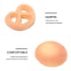 thumbnail image 2 of 6 horquillas con forma de galleta, pinzas para el pelo divertidas, pasadores para el pelo kawaii, accesorios para el pelo, 2 of 5