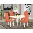thumbnail image 3 of East West Furniture Dining Room Set Linen White, MZEN5-LWH-78, 3 of 3