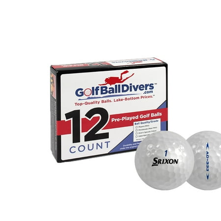 Srixon AD 333 Golf Balls, Used, Good Quality, 12