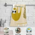 thumbnail image 6 of GZHJMY Sloth Soft Hand Towels, 2 Pcs Absorbent Bath Towel Decorative Fingertip Towels for Bathroom Gym Spa Hotel Beach Swimming Pool,14.4"x 28.3", 6 of 7
