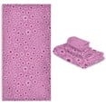 thumbnail image 7 of SKYSONIC 3 Pack Towel Flowers Pattern Cotton Bath Towel Set (1 Bath Towel, 1 Hand Towel, 1 Washcloth) for Bathroom, Super Soft and Quick Dry Towels, 7 of 7
