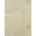 thumbnail image 6 of Textured Knitwear Cardigan with Buttons, 6 of 6