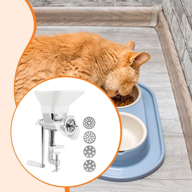 Máquina Manual Para Hacer Croquetas De Comida Para Mascotas Con Placas De 4 Mm/5 Mm/6 Mm/7 Mm Para Loros, Patos Y Peces.