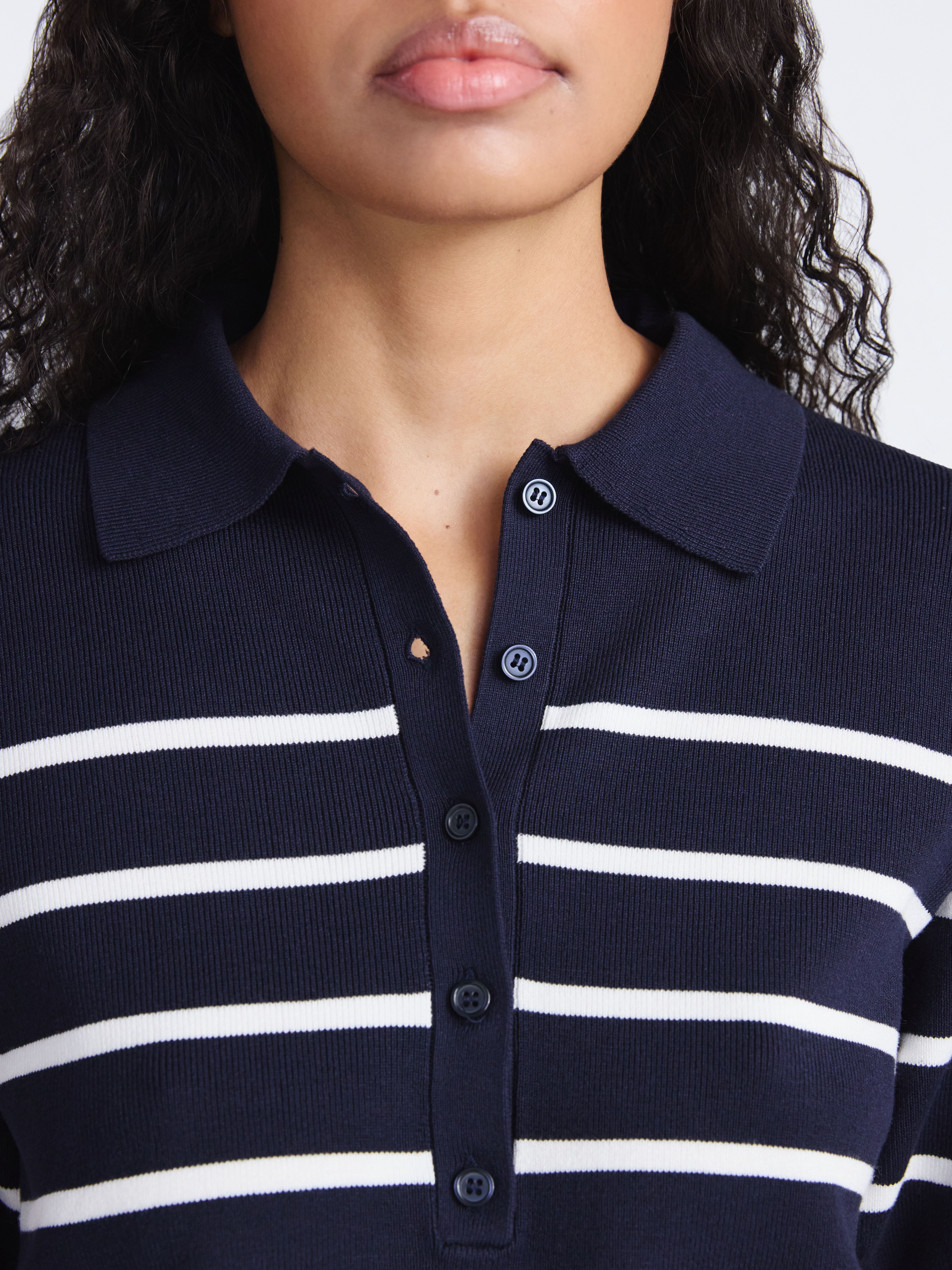 Free Assembly Women's and Women's Plus Collared Sweater Tee with Puff Sleeves, Lightweight, Sizes XS-4X