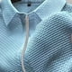 thumbnail image 3 of Camisetas casuales de manga corta para hombre: cuello redondo, mezcla ligera y suave, transpirables para el confort diario en verano., 3 of 5