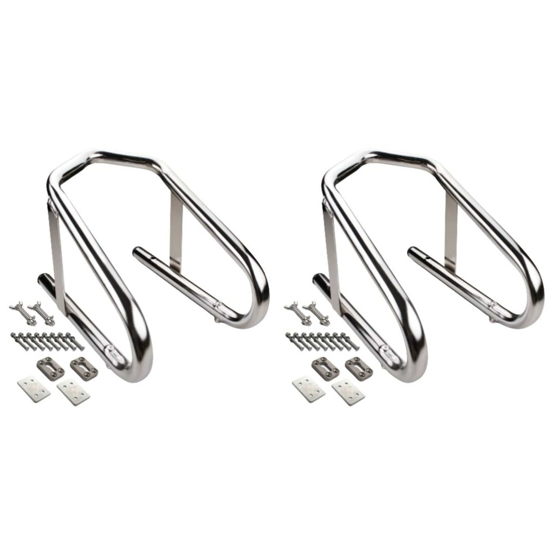 DC Cargo Versatile Fit Motorcycle Wheel Chocks for Trailer, Dirt Bike