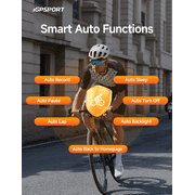 iGPSPORT BSC100S GPS Bike Computer, Wireless 2.6 Bluetooth ANT+ Waterproof Cycling Computer