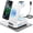White, variant on 300W  Station for Multiple Devices ,  10 in 1  Charger for  17, GaN III USB C 65W PD   Stand Dock for MacBook,  Watch&Airpods,White