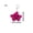 Pink pendant, variant on Mario Luma Star Plush Mario Rabbit Star Shining Stone Plush Toy Doll