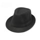 thumbnail image 5 of Sombrero con protección solar para exteriores para primavera y verano de mediana edad, sombrero de copa de playa para mujer, sombrero de lino Retro informal de Jazz, 5 of 5