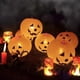 thumbnail image 4 of Globos de látex con luz Led para decoración del hogar, globos de calabaza para fiesta de Halloween, para interior y exterior, 5 piezas, 4 of 4