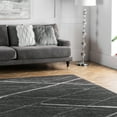 nuLOOM Thigpen Contemporary Area Rug, Dark Grey, 2' x 6'
