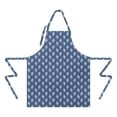 thumbnail image 2 of Blue Bigfoot Pattern Apron-Garden Aprons for Women with Pockets-Cotton Linen Waterproof Kitchen Cooking Gardening Aprons Adjustable for Kitchen,Cooking,BBQ and Salon 33x27 Inch, 2 of 7