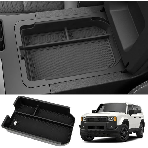 For Toyota Land Cruiser Prado 2024-2025 Center Console Storage Box Organizer Tray