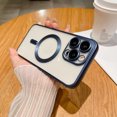 thumbnail image 1 of New Colorful Matte Natural Titanium Luxury Wireless Charging Magnetic Phone Case for iphone 15 pro max case, 1 of 5