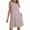 Wine B, variant on Zpanxa Women's Striped Tank Dress Round Neck A Line Skirt Dress Breathable Casual Summer Sundress