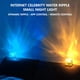 thumbnail image 5 of ¡Rebaja Especial!, Lámpara de noche pequeña con forma de onda de agua giratoria, lámpara de llama para mesita de noche, regalo romántico, lámpara de proyección de estrellas Akmoler, 5 of 9