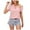 Pink, variant on Kovlvoll Womens Blouses Dressy Casual V Neck Short Sleeve Shirts Summer Lightweight Loose Comfy Tops
