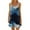 Dark Blue formal dresses for women, variant on Usmixi Formal Dresses for Women Beach Casual Loose Flowy Swing Tunic Strap Tank Mini Sundress Round Neck Sleeveless Tie-Dye Print Summer Short Dress Dark Blue XXL
