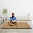 thumbnail image 6 of 100*200*5cm Foldable Rectangle Tatami Mattress Blue&Brown Tatami Mattress for Beds Meditation Spaces Yoga, 6 of 16