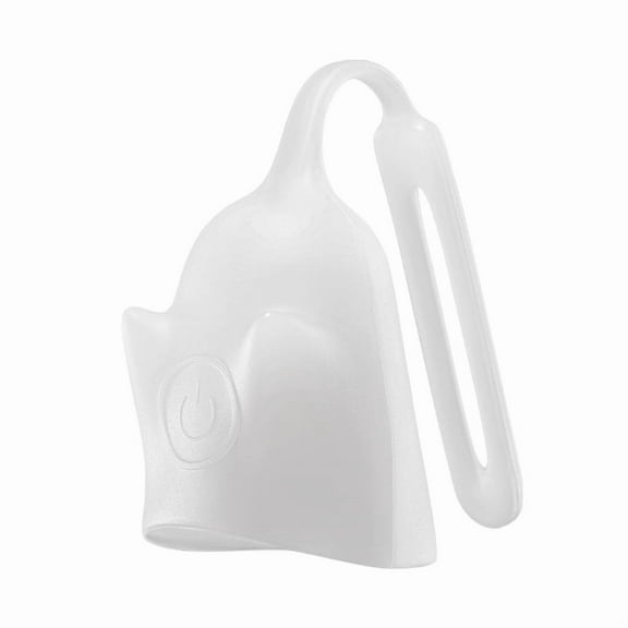 ROCKBROS Bike Tail Light Rear Bike Little Ghost Tail Light Lamp,3 Modes Switch Rechargable Silicone Lightweight Warning Light for Bike Decor