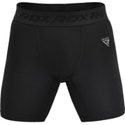 RDX MMA Compression Shorts, Lightweight Trunks for Kick boxing Training Cage Fighting Muay Thai BJJ Grappling and Combat Sports, Base Layer Short for Fitness Running Exercise Bodybuilding Workout