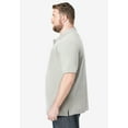 thumbnail image 3 of KingSize Men's Big & Tall Shrink-Less Classic Cotton Polo Shirt, 3 of 5