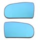 thumbnail image 3 of par de espejos retrovisores laterales con placa de respaldo y calefacción para W210, E200, E230, E260, E280, 1999-2, negro y azul, 3 of 5