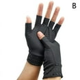 thumbnail image 2 of SSKFHGI Black And Black Dots Non-Slip Half Finger Pressure Gloves, 2 of 8