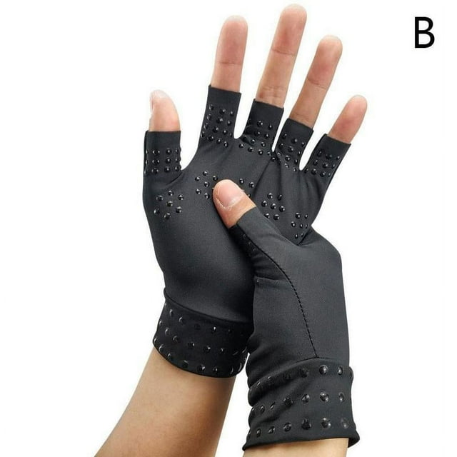 1 pair Gloves Arthritis Therapy Support Pressure Pain Heal Joint Reli Deal