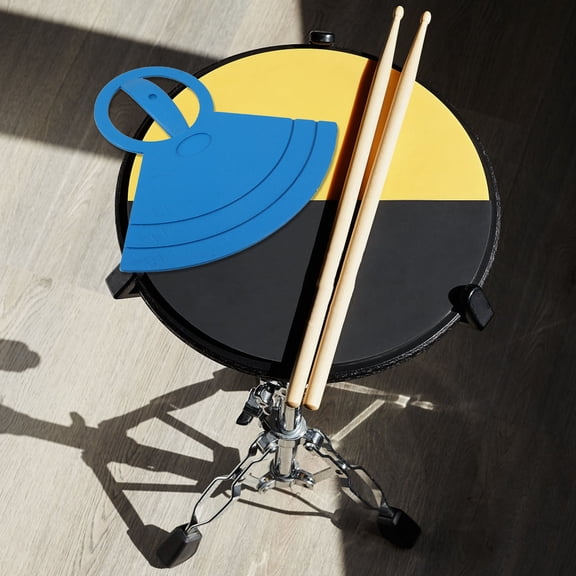 WEUVEB Thickened Soundproof Drum Pad Mat for Drum and Cymbal, 1 Piece Noise Reduction Accessory