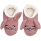 thumbnail image 4 of Zapatillas antideslizantes de animales divertidos para mujer, zapatillas de casa peludas novedosas, acogedores zapatos de interior cálidos y lindos de Sherpa, 4 of 5