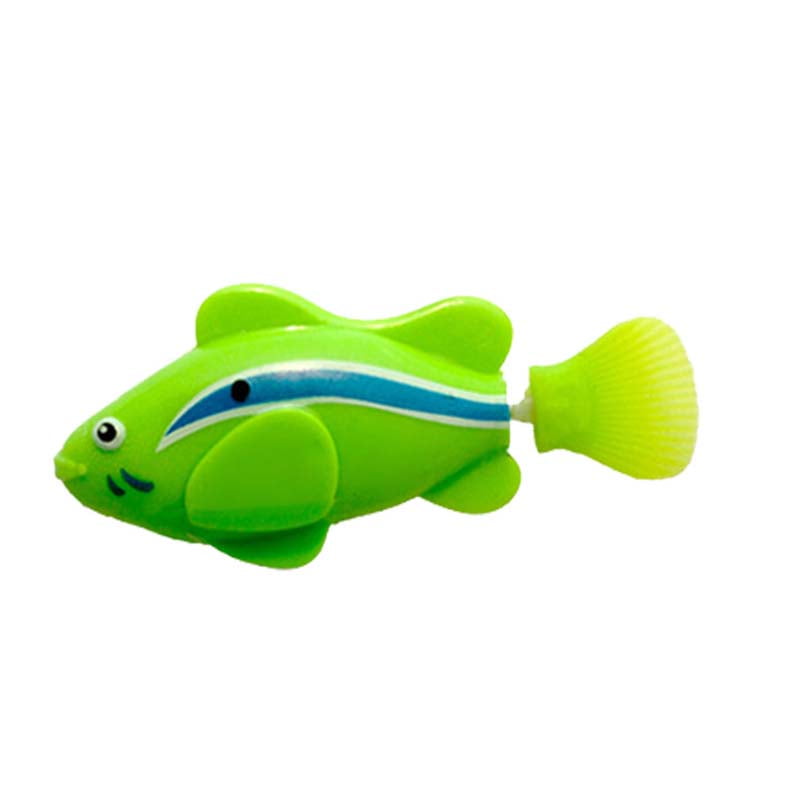 Flash Swimming Electronic Fish Pet Bath Toys Battery Powered Swim for Children Kids Bathtub Fishing Tank Decoration Gift 3 Walmart