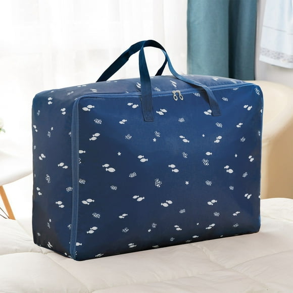 Bolsa de almacenamiento de viaje multifuncional: bolso de mano extragrande plegable impermeable para ropa Mudanza,almacenamiento de equipaje y organización