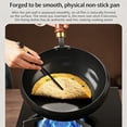 thumbnail image 2 of Uncoated Thick Iron Pot,Japanese Uncoated Cast Iron Pot,Iron Pot Pro,Multifunctional Non-Stick Cast Irons Wok with Lid,High Purity Irons Frying Pan for All Stoves, 2 of 9