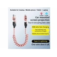 thumbnail image 2 of 65w + 27w Cable Usb 4 En 1 Cable De Carga Rápida Datos 1.5m Xtellar rosa, 2 of 4