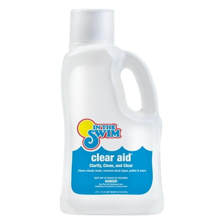 In The Swim - Clear Aid Pool Water Clarifier - Simplifies Pool Maintenance & Restores Clarity - 2 Liter 62014